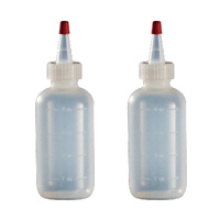 120ml Clear LDPE Bottle with Point Mouth Lid